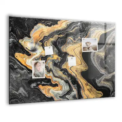 Golden Marble Magnetic Board