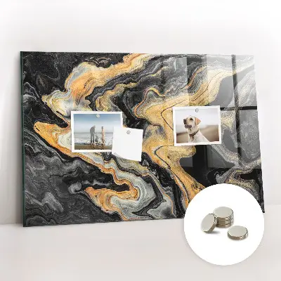Golden Marble Magnetic Board