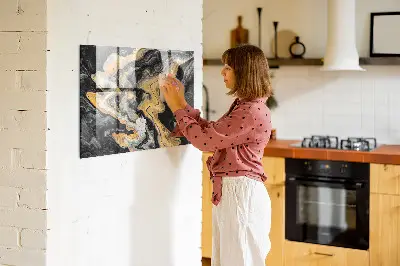 Golden Marble Magnetic Board