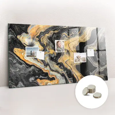 Golden Marble Magnetic Board