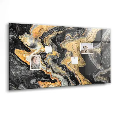 Golden Marble Magnetic Board