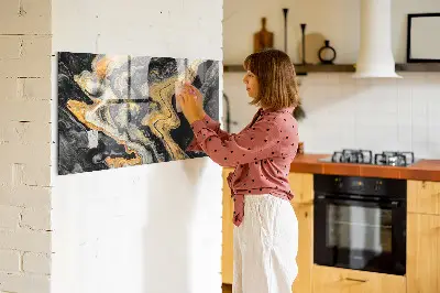 Golden Marble Magnetic Board