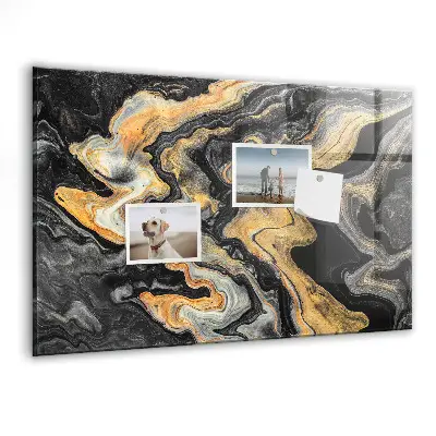 Golden Marble Magnetic Board