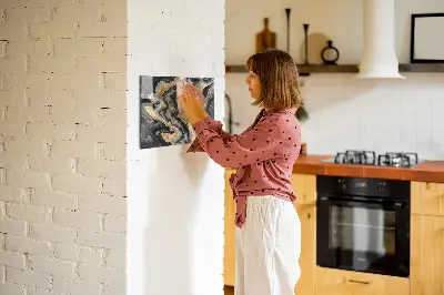 Golden Marble Magnetic Board