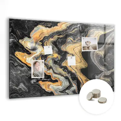 Golden Marble Magnetic Board