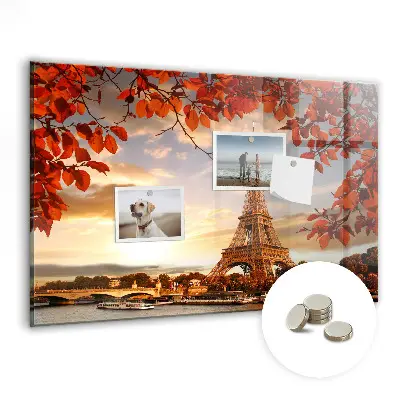 Eiffel Tower magnetic board