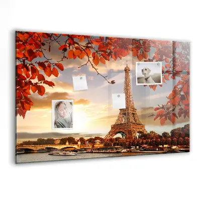 Eiffel Tower magnetic board