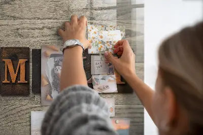 Family Themed Magnetic Message Board