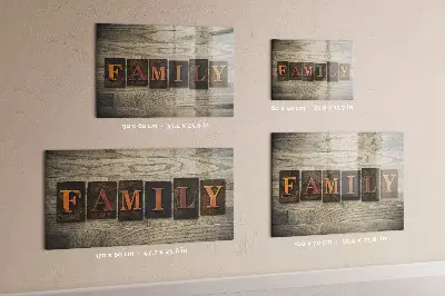 Family Themed Magnetic Message Board