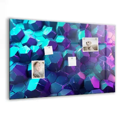Magnetic wall board Geometric figures