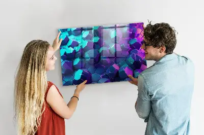 Geometric Figures Magnetic Wall Board
