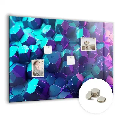 Magnetic wall board Geometric figures