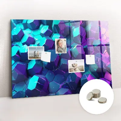 Magnetic wall board Geometric figures