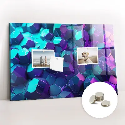 Geometric Figures Magnetic Wall Board