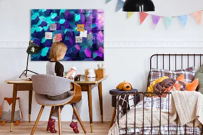 Geometric Figures Magnetic Wall Board