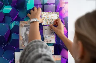 Geometric Figures Magnetic Wall Board
