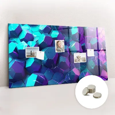Magnetic wall board Geometric figures