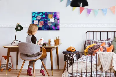 Magnetic wall board Geometric figures