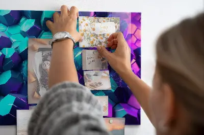 Geometric Figures Magnetic Wall Board