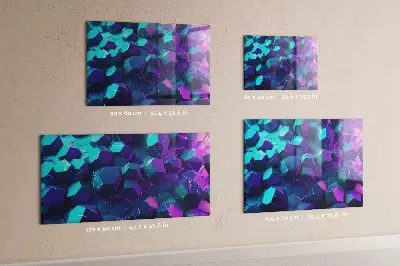 Geometric Figures Magnetic Wall Board