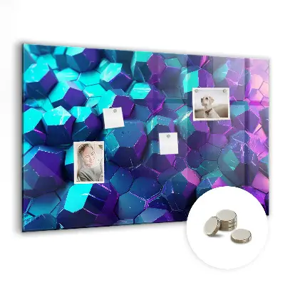 Geometric Figures Magnetic Wall Board