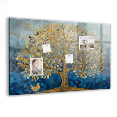 Abstract Tree Magnetic Wall Board