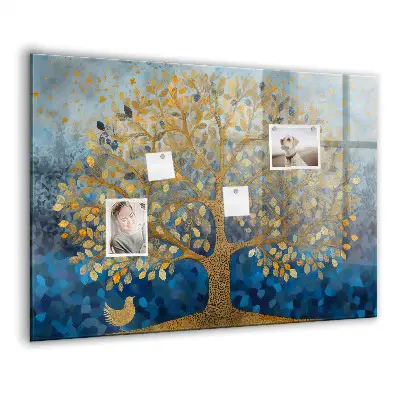 Abstract Tree Magnetic Wall Board
