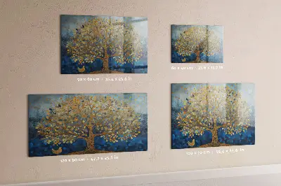 Abstract Tree Magnetic Wall Board