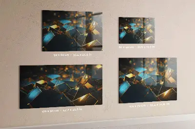 Decorative abstraction magnet board