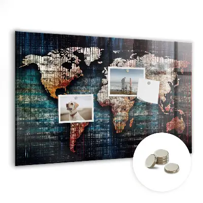Magnet board Linear map