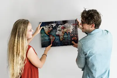 Magnet board Linear map