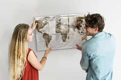 old world map design