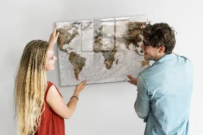 old world map design