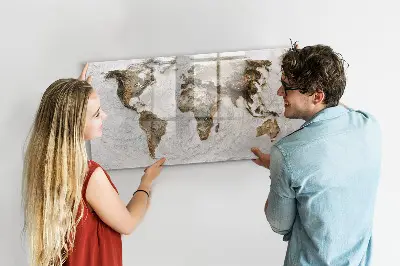 old world map design