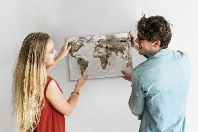 old world map design