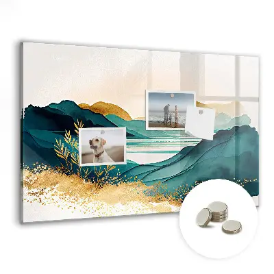 Magnetic Mountain Landscape Wall Board
