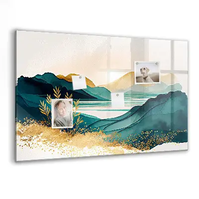 Magnetic Mountain Landscape Wall Board