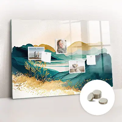 Magnetic Mountain Landscape Wall Board