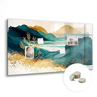 Magnetic Mountain Landscape Wall Board