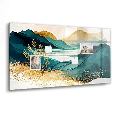 Magnetic Mountain Landscape Wall Board