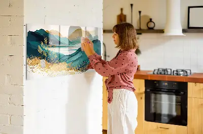 Magnetic Mountain Landscape Wall Board