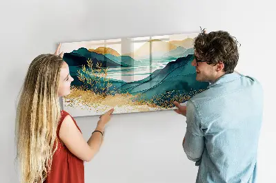 Magnetic Mountain Landscape Wall Board