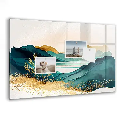 Magnetic Mountain Landscape Wall Board