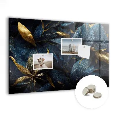 Decorative flower magnetic wall board