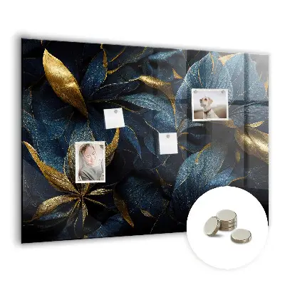 Decorative flower magnetic wall board