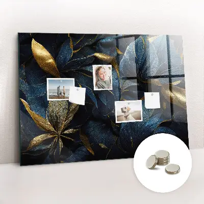 Decorative flower magnetic wall board