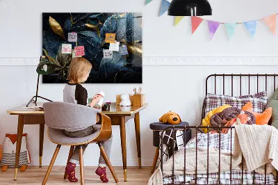 Decorative flower magnetic wall board
