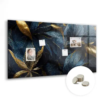 Decorative flower magnetic wall board
