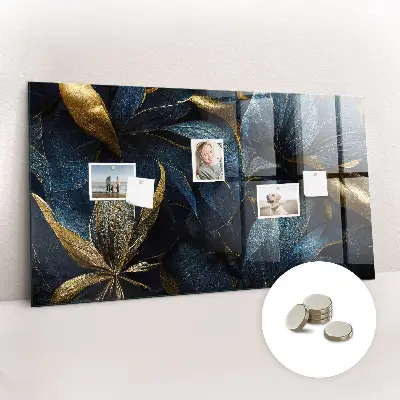 Decorative flower magnetic wall board