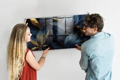 Decorative flower magnetic wall board